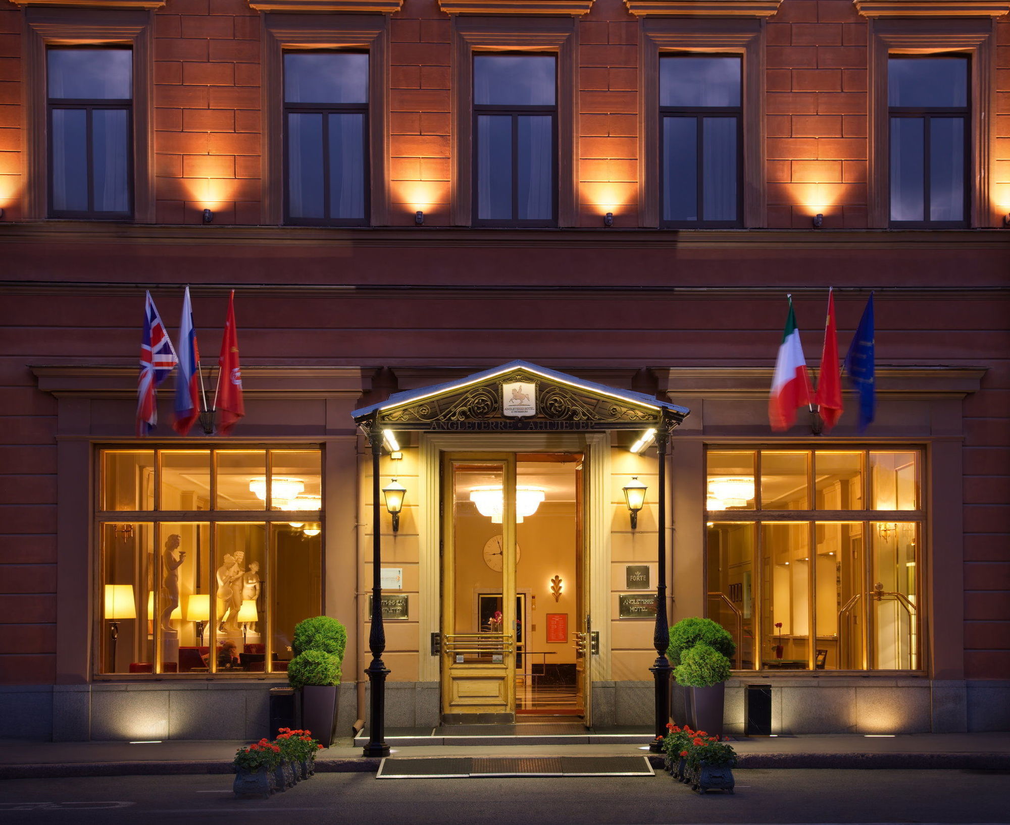 Angleterre Hotel Sankt Petersburg Exterior foto